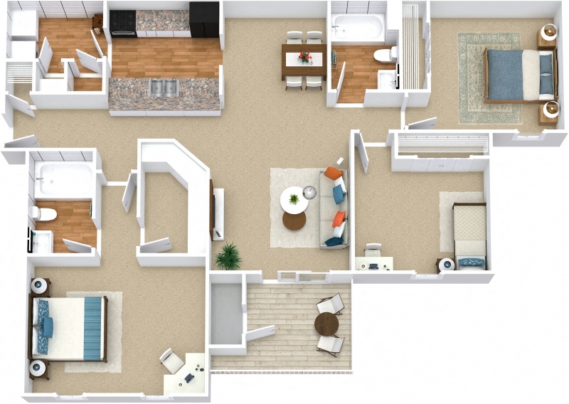 291 Plantation Centre Dr N 1-3 Beds Apartment for Rent - Photo Gallery 33